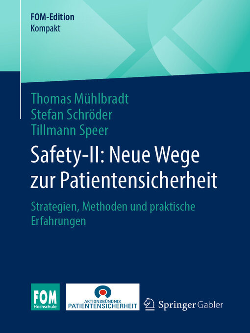 Title details for Safety-II by Thomas Mühlbradt - Available